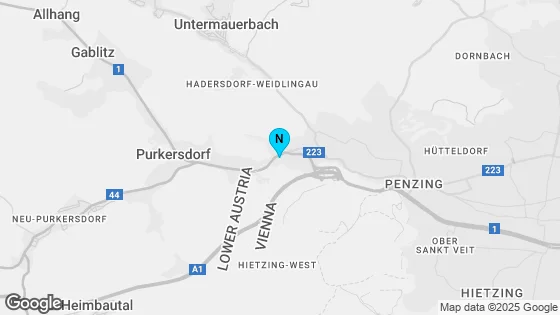 Map showing office location